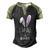 Funny Cute Pastel Purple Bunny Im All Ears Rabbit Happy Easter Day Gift For Girls Women Mom Mommy Family Birthday Holiday Christmas Men's Henley Shirt Raglan Sleeve 3D Print T-shirt Black Forest