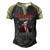 Funny Joe Biden Happy Easter Ugly Christmas Men's Henley Shirt Raglan Sleeve 3D Print T-shirt Black Forest
