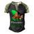 Glaucoma Awareness Green Women Glaucoma Glaucoma Awareness Men's Henley Shirt Raglan Sleeve 3D Print T-shirt Black Forest