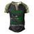 Glaucoma Dad Most People Never Meet Their Hero I Raised Mine Green Ribbon Glaucoma Glaucoma Awareness Men's Henley Shirt Raglan Sleeve 3D Print T-shirt Black Forest