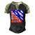 Houston I Have A Drinking Problem 4Th Of July Men's Henley Raglan T-Shirt Black Forest