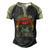 Leveling Up To Daddy Of Twins Expecting Dad Video Gamer Men's Henley Shirt Raglan Sleeve 3D Print T-shirt Black Forest