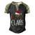 Mama Nana Claus Christmas Pajamas 505 Shirt Men's Henley Shirt Raglan Sleeve 3D Print T-shirt Black Forest