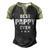 Pappy Grandpa Gift Best Pappy Ever Men's Henley Shirt Raglan Sleeve 3D Print T-shirt Black Forest