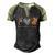 Peace Love Corgi Funny Corgi Dog Lover Pumpkin Fall Season V2 Men's Henley Shirt Raglan Sleeve 3D Print T-shirt Black Forest