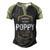 Poppy Grandpa Gift Genuine Trusted Poppy Premium Quality Men's Henley Shirt Raglan Sleeve 3D Print T-shirt Black Forest