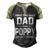Poppy Grandpa Gift I Have Two Titles Dad And Poppy Men's Henley Shirt Raglan Sleeve 3D Print T-shirt Black Forest
