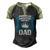 Princess Protection Agency Dad Men Fathers Day Idea Men's Henley Raglan T-Shirt Black Forest