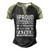 Womens Im The Proud Daughter Of A Freaking Awesome Father Men's Henley Raglan T-Shirt Black Forest