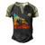 Vintage Retro Rock Climber 178 Shirt Men's Henley Shirt Raglan Sleeve 3D Print T-shirt Black Forest