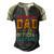 Vintage Thirteen Retro Proud Dad Of An 544 Shirt Men's Henley Shirt Raglan Sleeve 3D Print T-shirt Black Forest