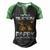 Best Buckin Pappy Ever Deer Hunting Bucking Father Men's Henley Shirt Raglan Sleeve 3D Print T-shirt Black Green