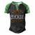 Best Bucking Papa Ever Papa T-Shirt Fathers Day Gift Men's Henley Shirt Raglan Sleeve 3D Print T-shirt Black Green