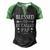 Blessed To Be Called Pap Fathers Day Men's Henley Raglan T-Shirt Black Green