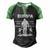 Bumpa Grandpa Gift Bumpa Best Friend Best Partner In Crime Men's Henley Shirt Raglan Sleeve 3D Print T-shirt Black Green