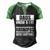 Dads Know A Lot Grandpas Know Everything Product Men's Henley Raglan T-Shirt Black Green