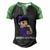 Epilepsy Warrior Strong Women With Purple Ribbon For Epilepsy Awareness Purple Ribbon Men's Henley Shirt Raglan Sleeve 3D Print T-shirt Black Green