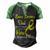 Ewings Sarcoma Dad Most People Never Meet Their Hero I Raised Mine Yellow Ribbon Ewings Sarcoma Ewings Sarcoma Awareness Men's Henley Shirt Raglan Sleeve 3D Print T-shirt Black Green