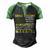 Ewings Sarcoma Warrior Usa Flag United States Flag Yellow Ribbon Ewings Sarcoma Ewings Sarcoma Awareness Men's Henley Shirt Raglan Sleeve 3D Print T-shirt Black Green