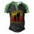 Father Grandpa Dad And Daughters Best Friends For Life Vintage137 Family Dad Men's Henley Shirt Raglan Sleeve 3D Print T-shirt Black Green