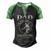 Father Grandpa Dadthe Bowhunting Legend S73 Family Dad Men's Henley Shirt Raglan Sleeve 3D Print T-shirt Black Green