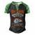 Father Grandpa Father And Daughter Heart And Soul Matching 175 Family Dad Men's Henley Shirt Raglan Sleeve 3D Print T-shirt Black Green