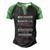 Father Grandpa I Dont Have A Stepdaughter I Have A Freaking Awesome Daughter 164 Family Dad Men's Henley Shirt Raglan Sleeve 3D Print T-shirt Black Green