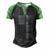 Fathers Day Best Dad Ever With Us V2 Men's Henley Shirt Raglan Sleeve 3D Print T-shirt Black Green