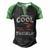 Mens For Fathers Day Tee Fishing Reel Cool Father Men's Henley Raglan T-Shirt Black Green