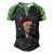 Funny Anti Joe Biden Happy 4Th Of July Merry Christmas Men's Henley Shirt Raglan Sleeve 3D Print T-shirt Black Green