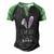 Funny Cute Pastel Purple Bunny Im All Ears Rabbit Happy Easter Day Gift For Girls Women Mom Mommy Family Birthday Holiday Christmas Men's Henley Shirt Raglan Sleeve 3D Print T-shirt Black Green