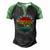 Glamping Definition Glamper Camping Men's Henley Shirt Raglan Sleeve 3D Print T-shirt Black Green