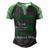 Glaucoma Dad Most People Never Meet Their Hero I Raised Mine Green Ribbon Glaucoma Glaucoma Awareness Men's Henley Shirt Raglan Sleeve 3D Print T-shirt Black Green