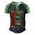 Glaucoma Warrior Skull Women Vintage Green Ribbon Glaucoma Glaucoma Awareness Men's Henley Shirt Raglan Sleeve 3D Print T-shirt Black Green