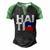 Haiti Flag Haiti Nationalist Haitian Men's Henley Raglan T-Shirt Black Green