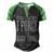 I Forge And Proud Blacksmith Hammer Blacksmithing Print Men's Henley Shirt Raglan Sleeve 3D Print T-shirt Black Green