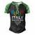 Italy Drinking Team Men's Henley Raglan T-Shirt Black Green