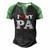 I Love My Pa With Heart Fathers Day Wear For Kid Boy Girl Men's Henley Raglan T-Shirt Black Green