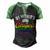 Mens 1 Worlds Gayest Dad Funny Fathers Day Lgbt Pride Rainbow 14 Shirt Men's Henley Shirt Raglan Sleeve 3D Print T-shirt Black Green