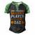 My Favorite Baseball Player Calls Me Dad 819 Trending Shirt Men's Henley Shirt Raglan Sleeve 3D Print T-shirt Black Green