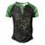 My Son Is A Soldier Proud Army Dad Us 706 Shirt Men's Henley Shirt Raglan Sleeve 3D Print T-shirt Black Green