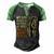 My Son Is Soldier Proud Military Dad 715 Shirt Men's Henley Shirt Raglan Sleeve 3D Print T-shirt Black Green