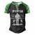 Popsi Grandpa Gift Popsi Best Friend Best Partner In Crime Men's Henley Shirt Raglan Sleeve 3D Print T-shirt Black Green
