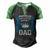 Princess Protection Agency Dad Men Fathers Day Idea Men's Henley Raglan T-Shirt Black Green
