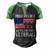 Proud Wife Vietnam War Veteran Husband Wives Matching Design Men's Henley Shirt Raglan Sleeve 3D Print T-shirt Black Green