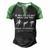 If You See Me Out There Like This Fat Guy Man Husband Men's Henley Raglan T-Shirt Black Green