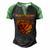 The Best Dads Have Daughters Who Play Basketball Fathers Day Men's Henley Shirt Raglan Sleeve 3D Print T-shirt Black Green
