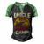 Uncle Camp 2019 Family Vacation T Shirt T Shirt Men's Henley Shirt Raglan Sleeve 3D Print T-shirt Black Green