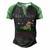 Wake Me Up When Its Christmas 820 Shirt Men's Henley Shirt Raglan Sleeve 3D Print T-shirt Black Green