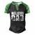The Walking Dad Cool Tv Shower Fans Essential Men's Henley Raglan T-Shirt Black Green